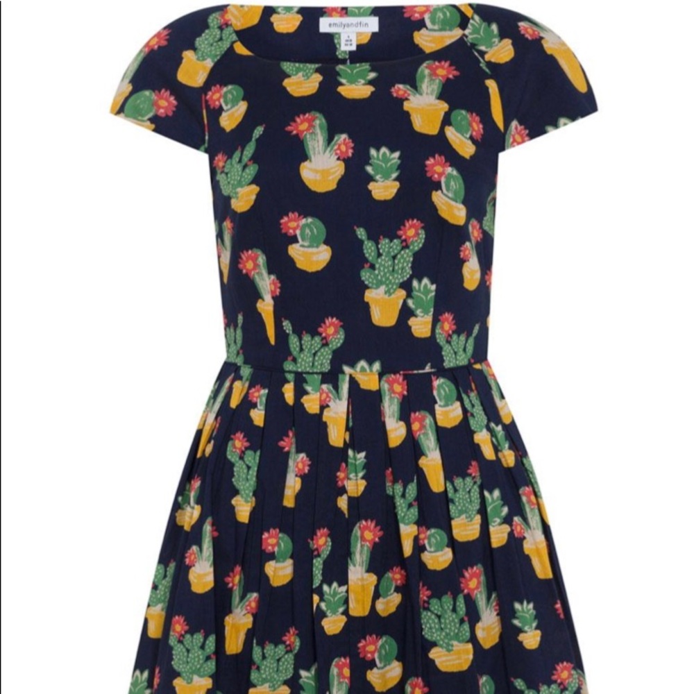 Emily and Fin cactus dress NWT ModCloth s uk10